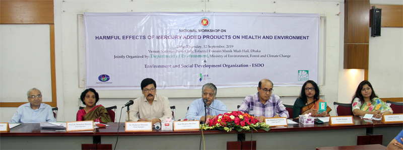 National Workshop on Harmful Effects of Mercury added Products on Health and Environment