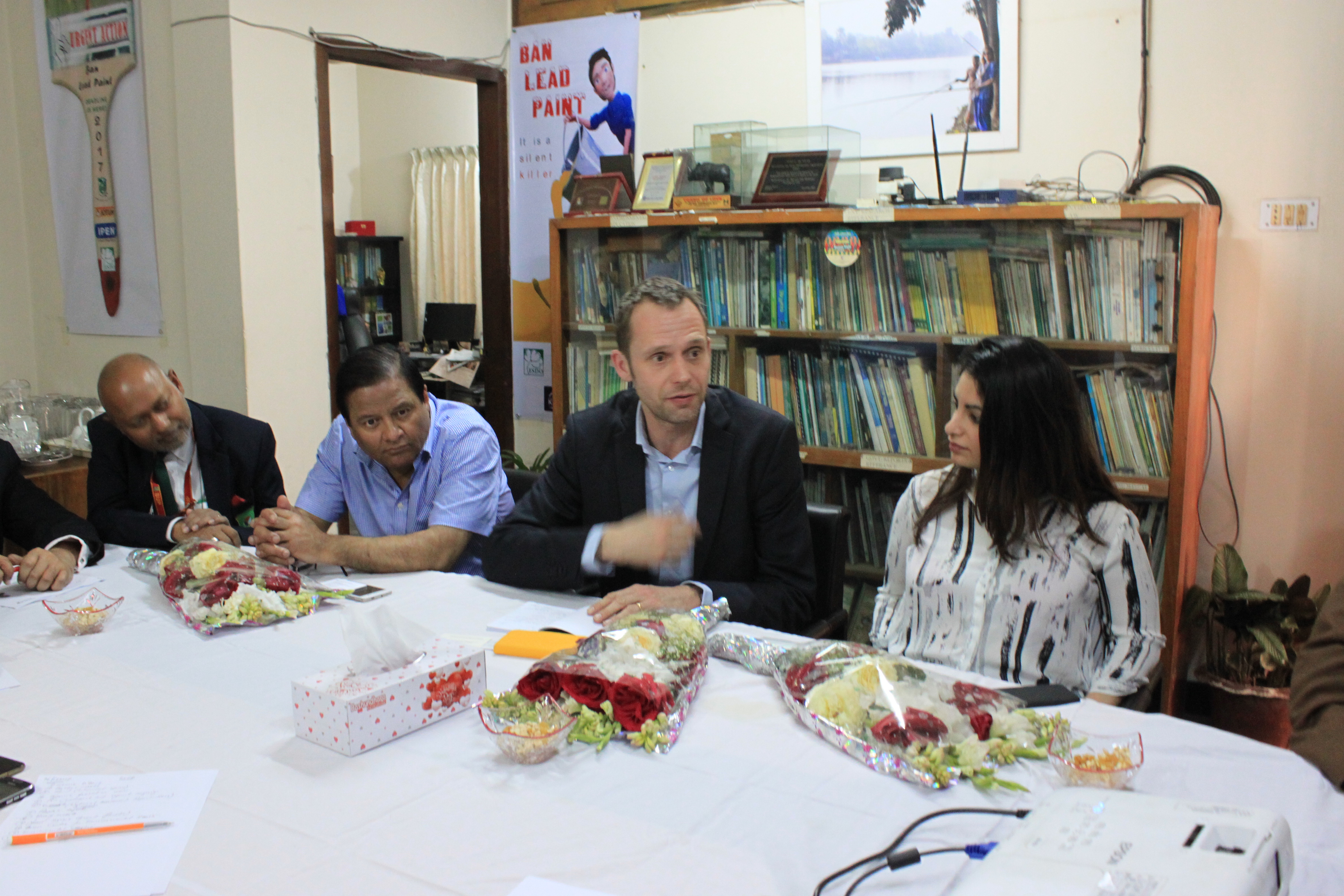 Swedish MP Meet ESDO team: Emphasized on Environmental Pollution in Bangladesh