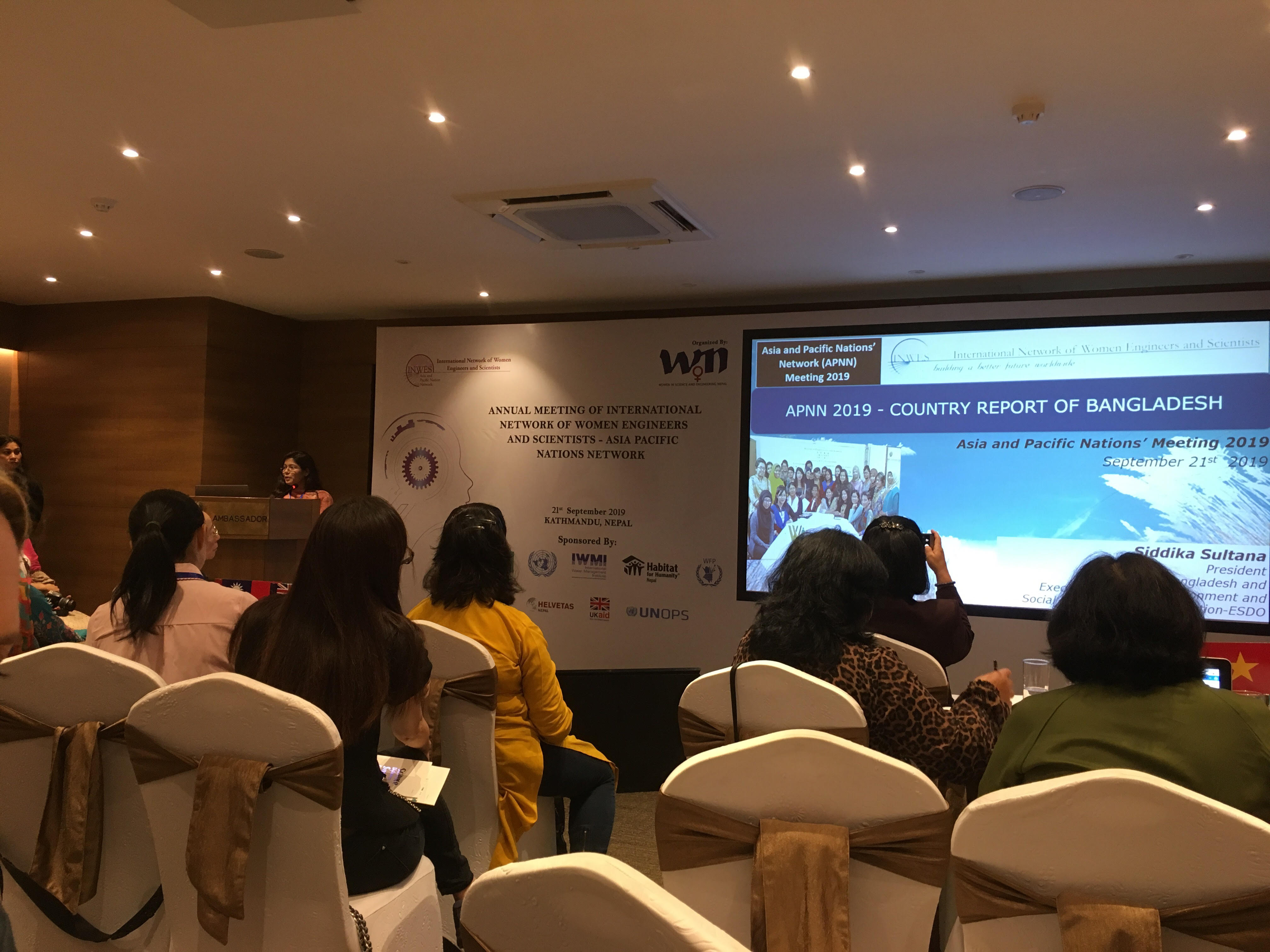 Annual Meeting of International Network of Women Engineers and Scientists-Asia Pacific Nations Network