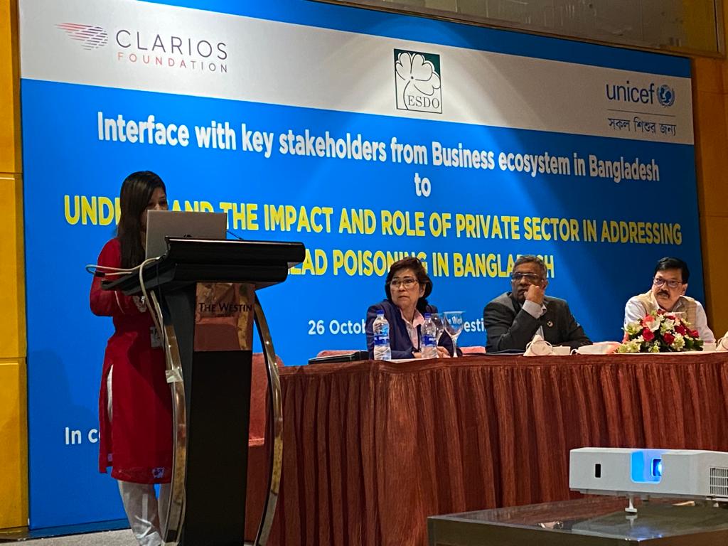 Interface with Key Stakeholders from the Business Ecosystem in Bangladesh to Understand the Impact and Role of the Private Sector in Addressing Lead Poisoning in Bangladesh.