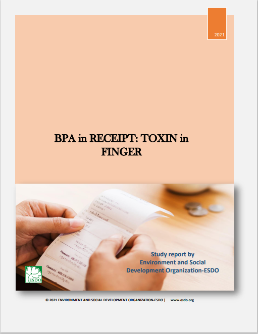 BPA in Thermal Paper Cash Receipts_ESDO_Synopsis