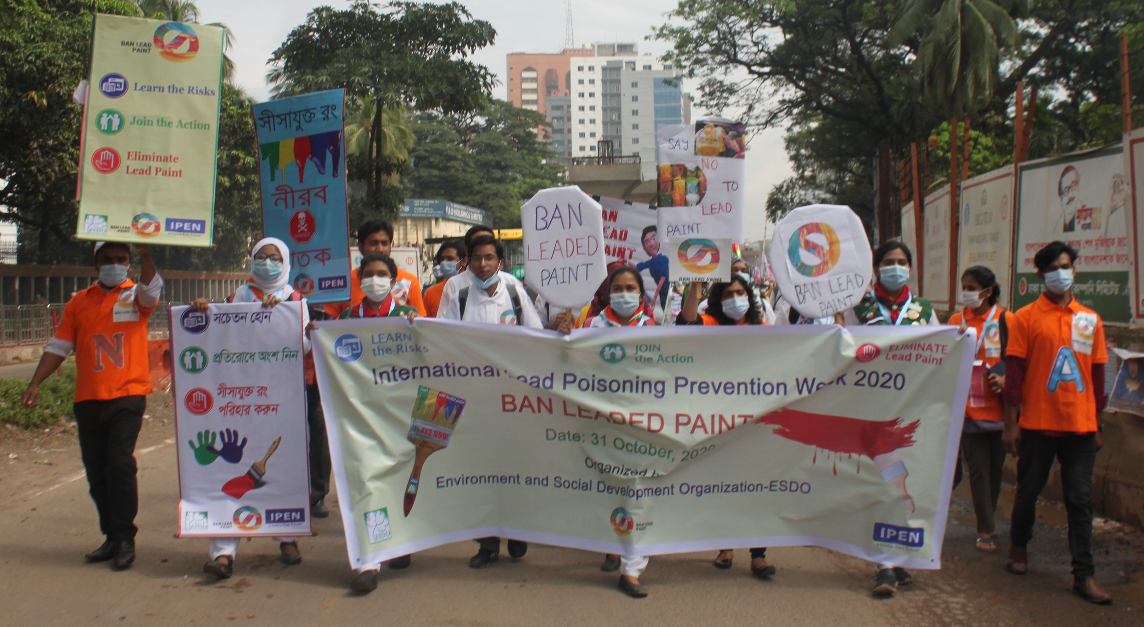 Youth Demanded Regulation to Ban All Leaded Paints in Bangladesh