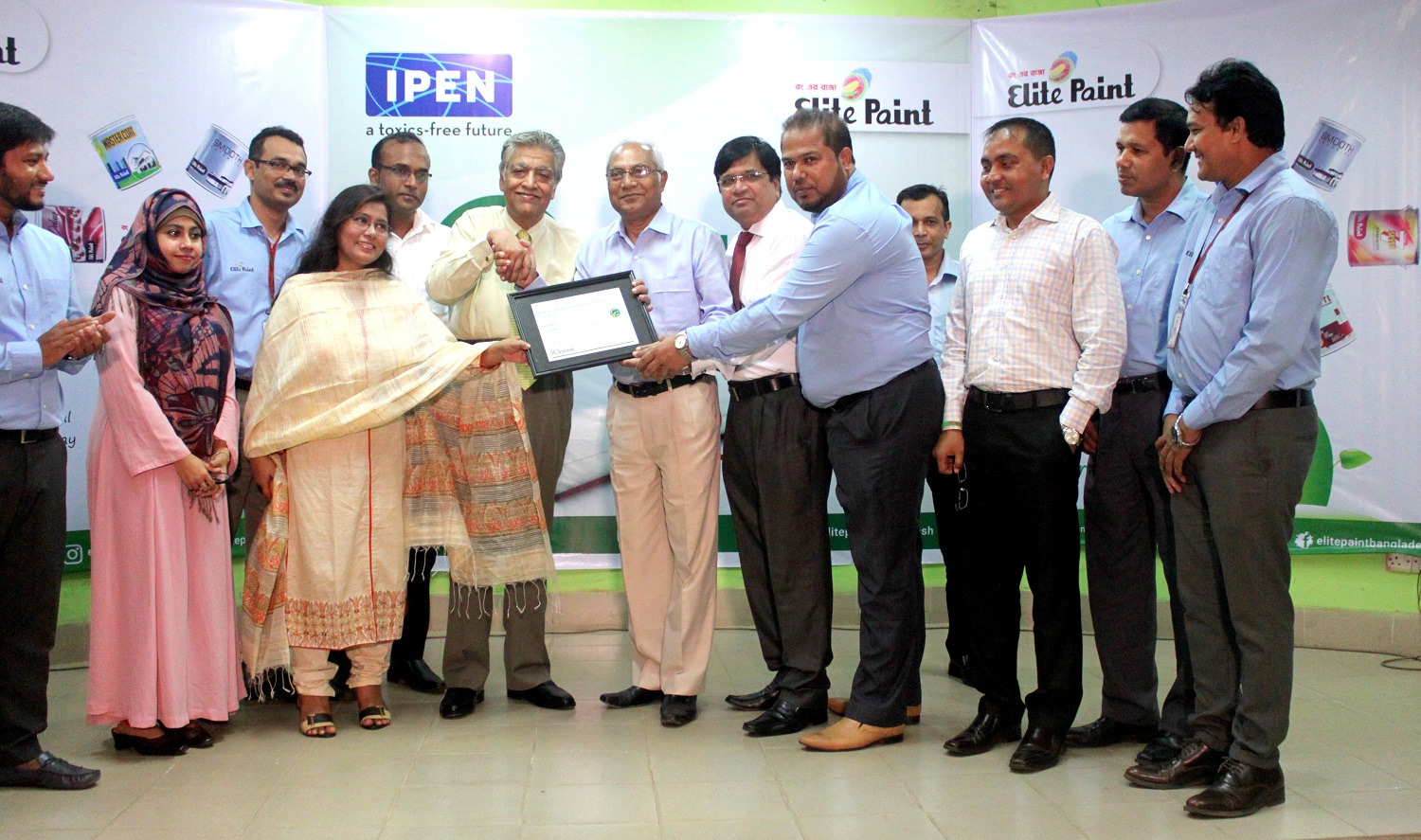 Elite Paint Receives First Lead Safe Paint® Certification in Bangladesh