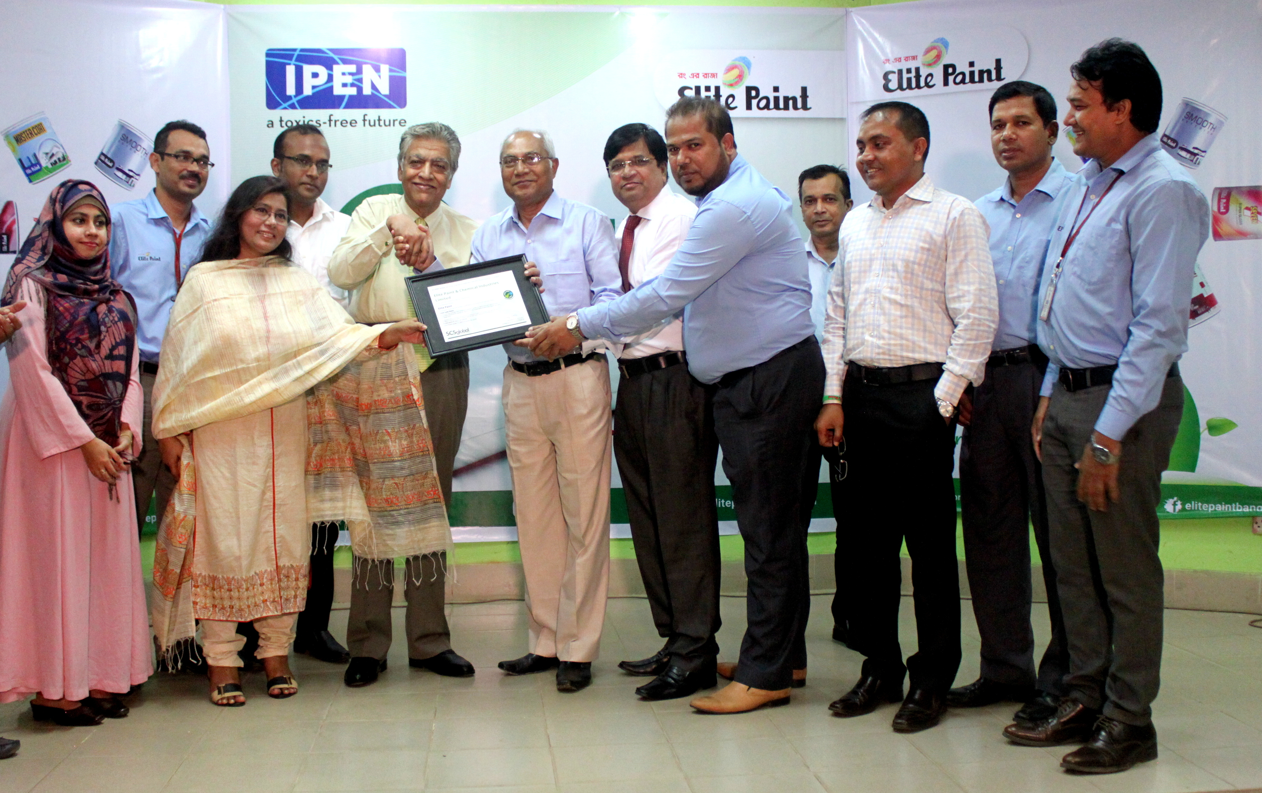 Elite Paints is the First Paint Company of Bangladesh to Receive the Lead Safe Paint ® Certification