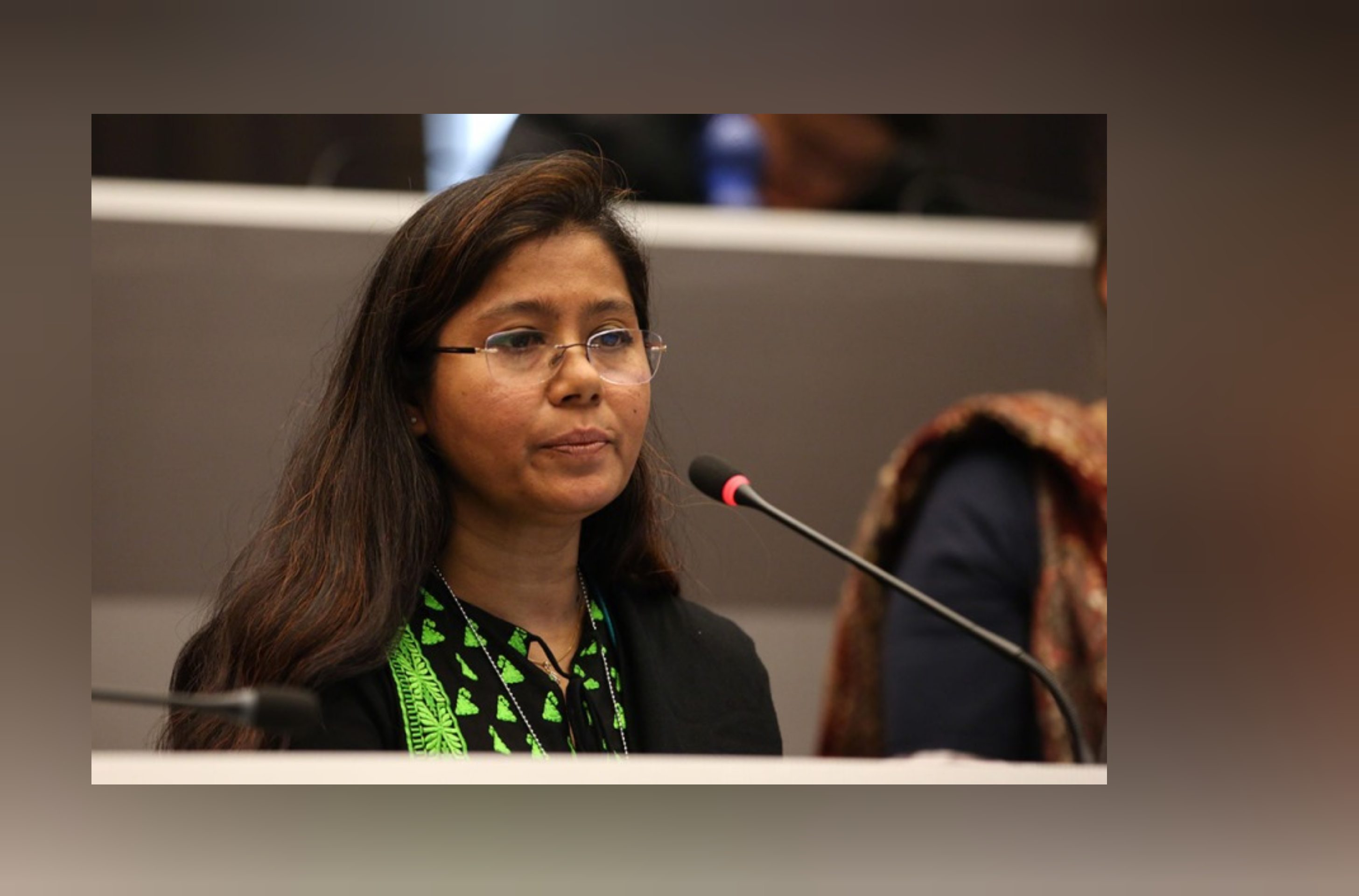 On behalf of CSOs Siddika Sultana Executive Director, ESDO & Director of Asian Center for Environmental Health made an intervention at BRS COP at Geneva on May 4, 2019