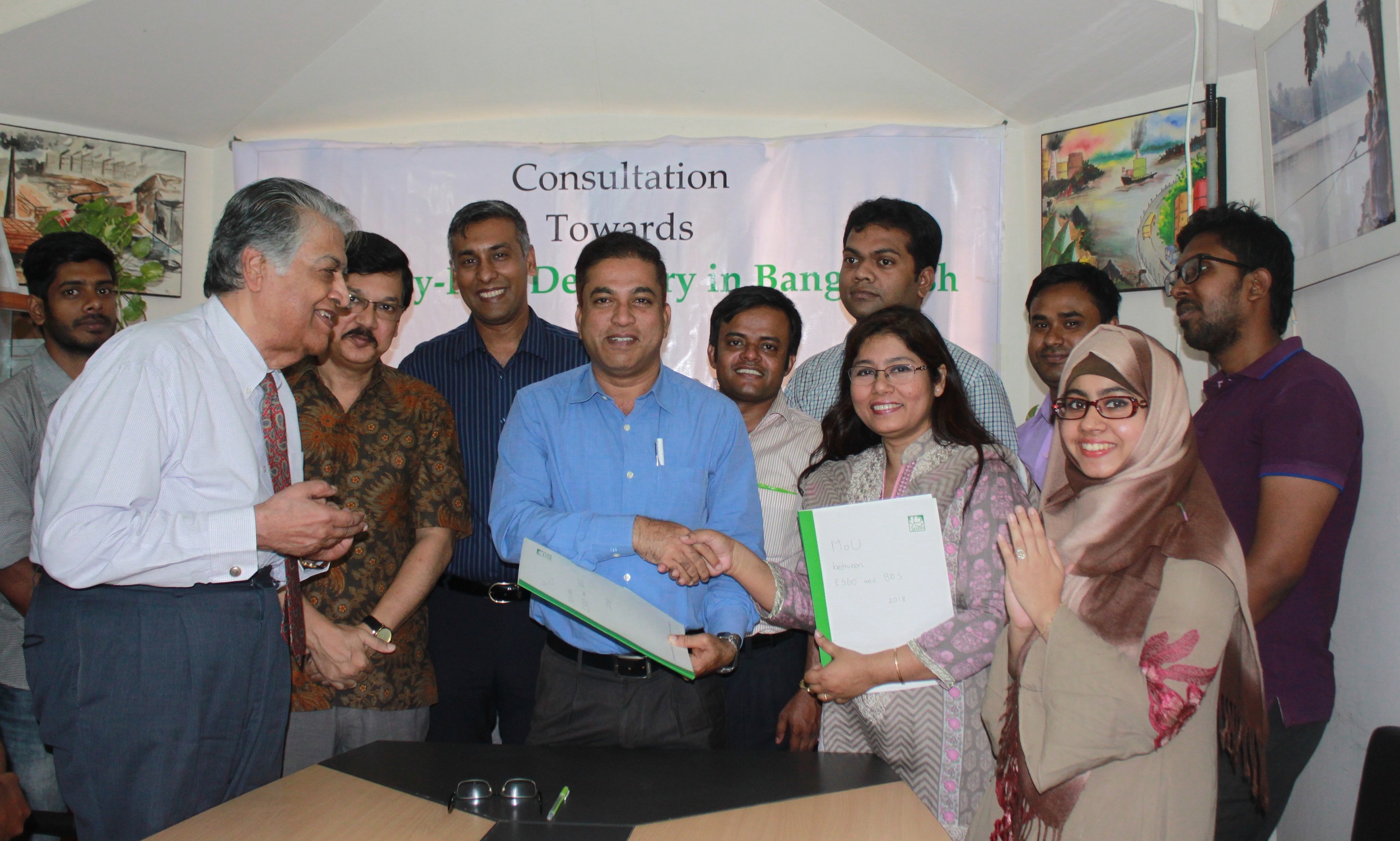 Memorandum of Understanding Between ESDO and BDS Extended Upto 2020