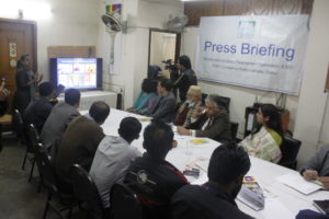 Press briefing on “Prevalence of plastic lamination use in posters and leaflets”