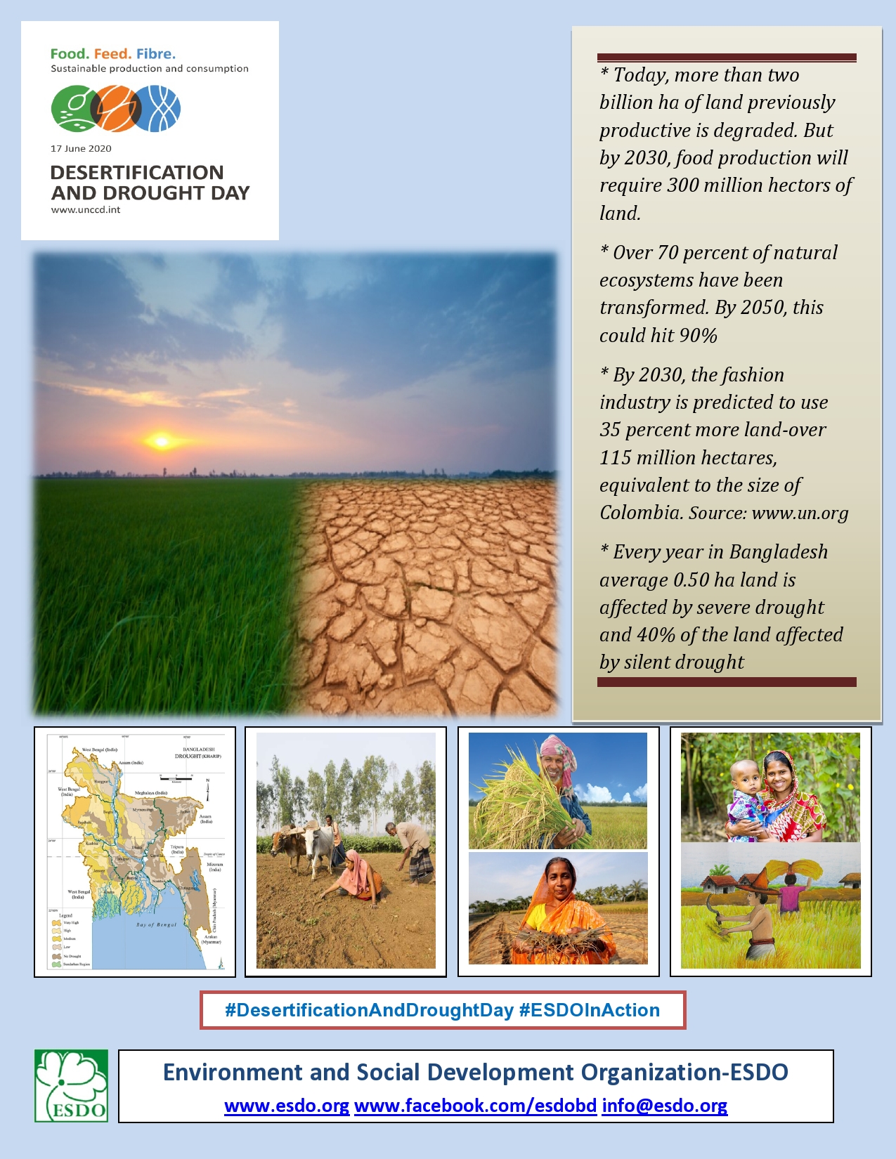 World Day to Combat Desertification and Drought  2020