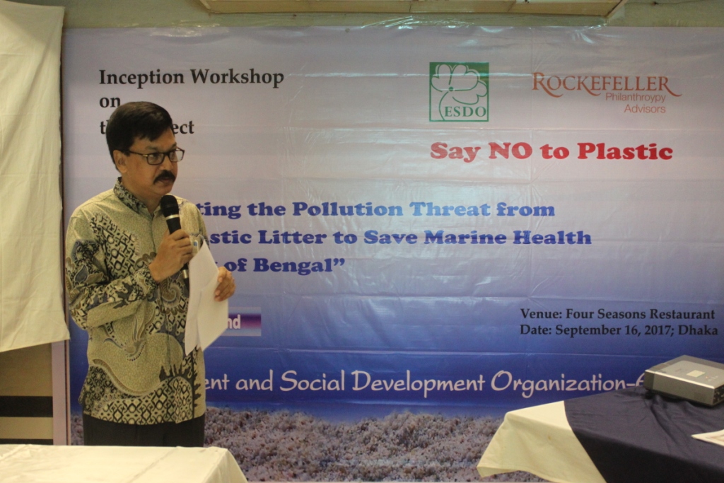 Project Inception Workshop on ‘Combating Microplastic Pollution, Protecting Marine Life in the Bay of Bengal’