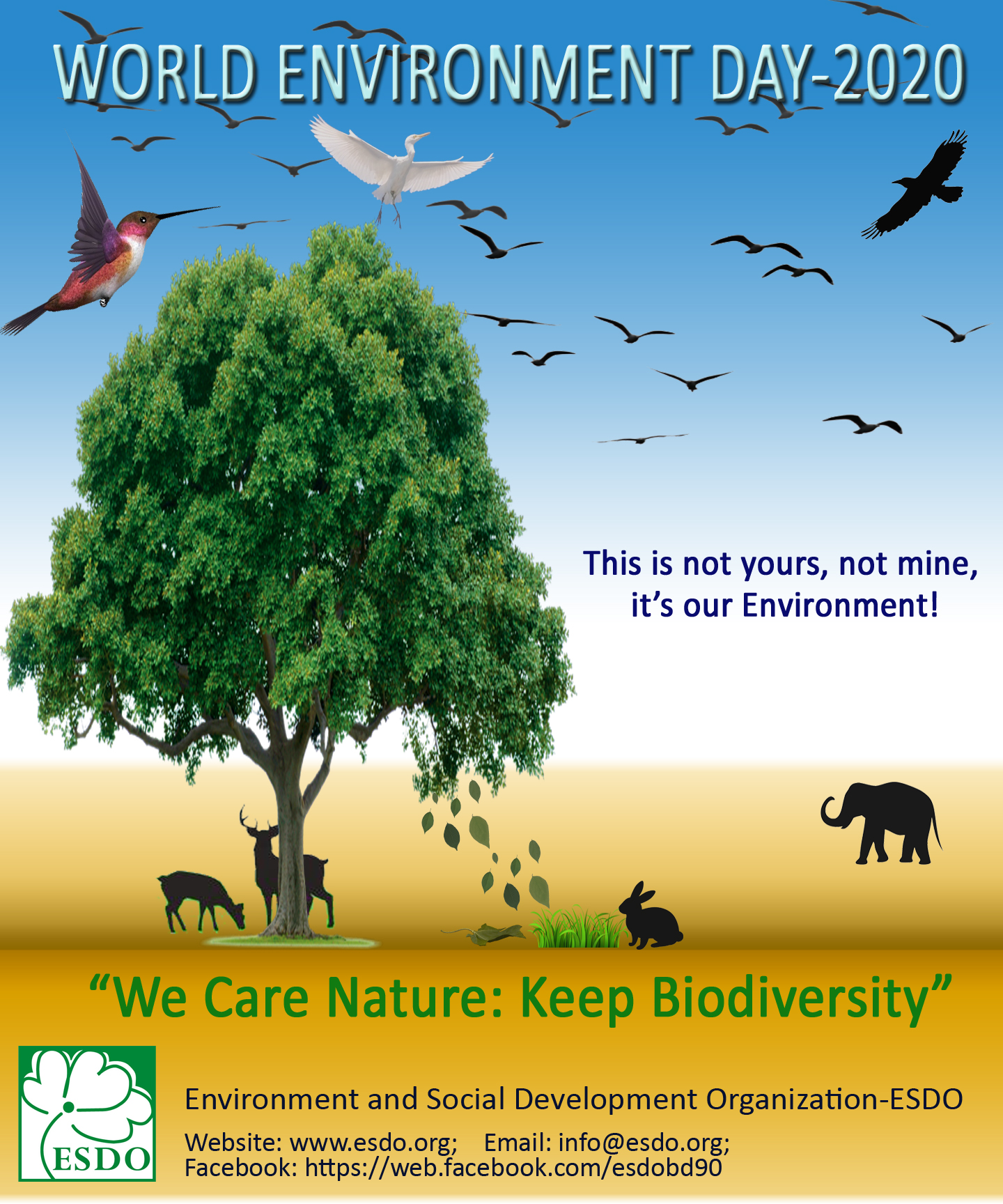 World Environment Day 2020: “We Care Nature: Keep Biodiversity”