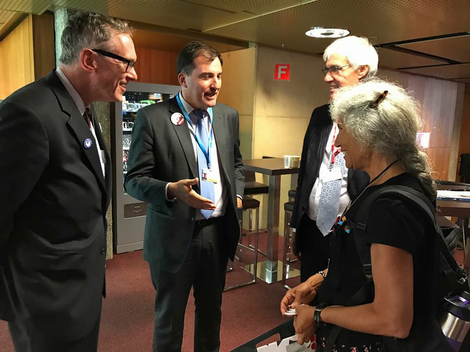 World Alliance Team Members on a discussion (Mercury COP1)