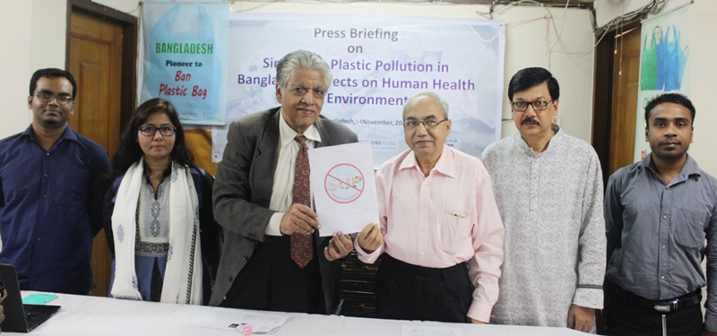 press briefing on single use plastic