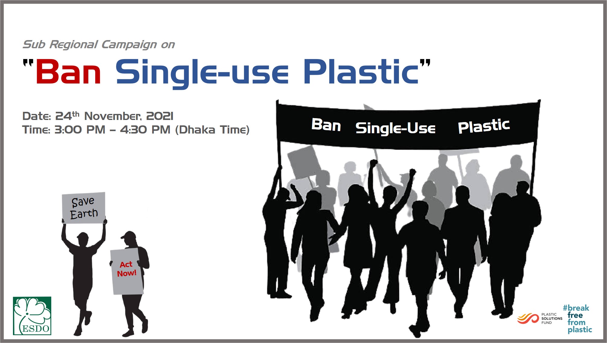 You are currently viewing Sub-regional Campaign on Ban Single-use Plastic