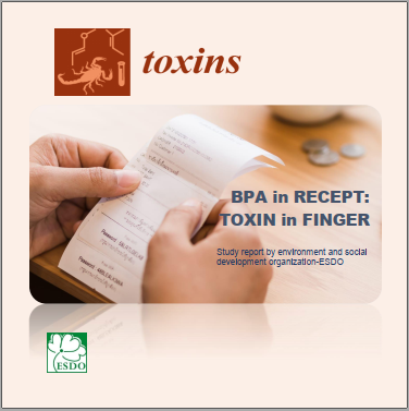 Read more about the article BPA in RECEPT: TOXIN in FINGER