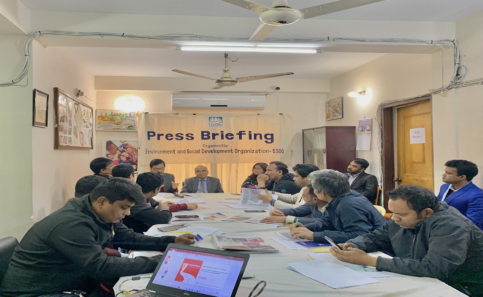 “Lead in Paints" Report Launching and Media briefing by Environment and Social Development Organization- ESDO on January 19, 2023