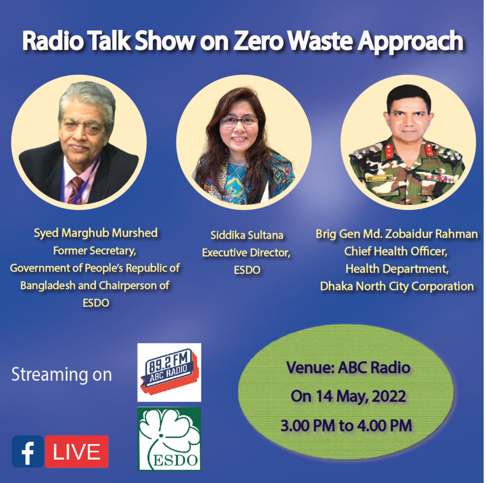 You are currently viewing Radio Talk Show on Zero Waste Approach