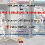 High-Level Policy Dialogue on “Stopping Toxic Plastic Waste and its Transboundary Movement”