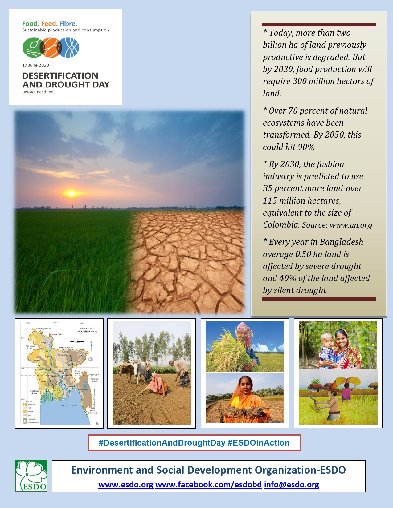 You are currently viewing World Day to Combat Desertification and Drought – 2020