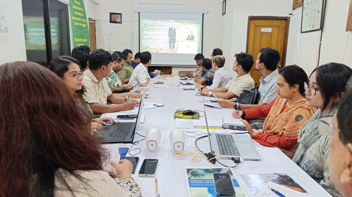 You are currently viewing “Report Launching and Media Briefing on Persistent Threat: PFAS in Textile and Water in Bangladesh”