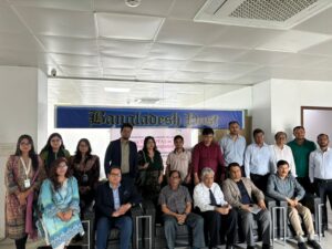 Read more about the article Roundtable discussion on “Persistent Threat: PFAS in Textile and Water in Bangladesh” organized by Bangladesh Post in collaboration with ESDO