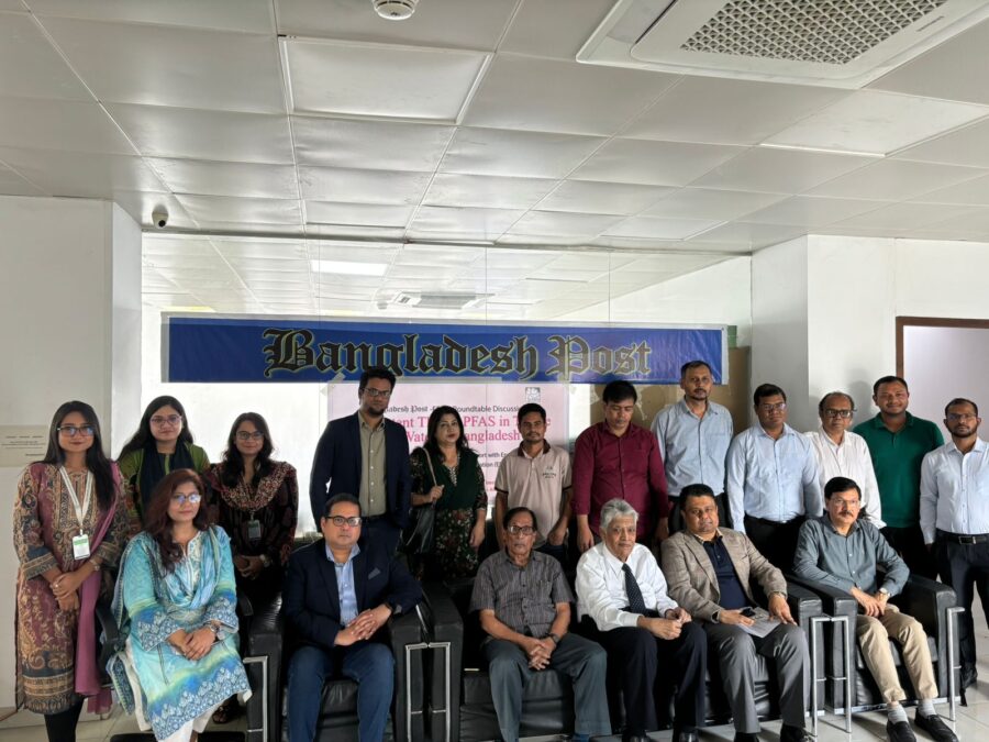 You are currently viewing Roundtable discussion on “Persistent Threat: PFAS in Textile and Water in Bangladesh” organized by Bangladesh Post in collaboration with ESDO