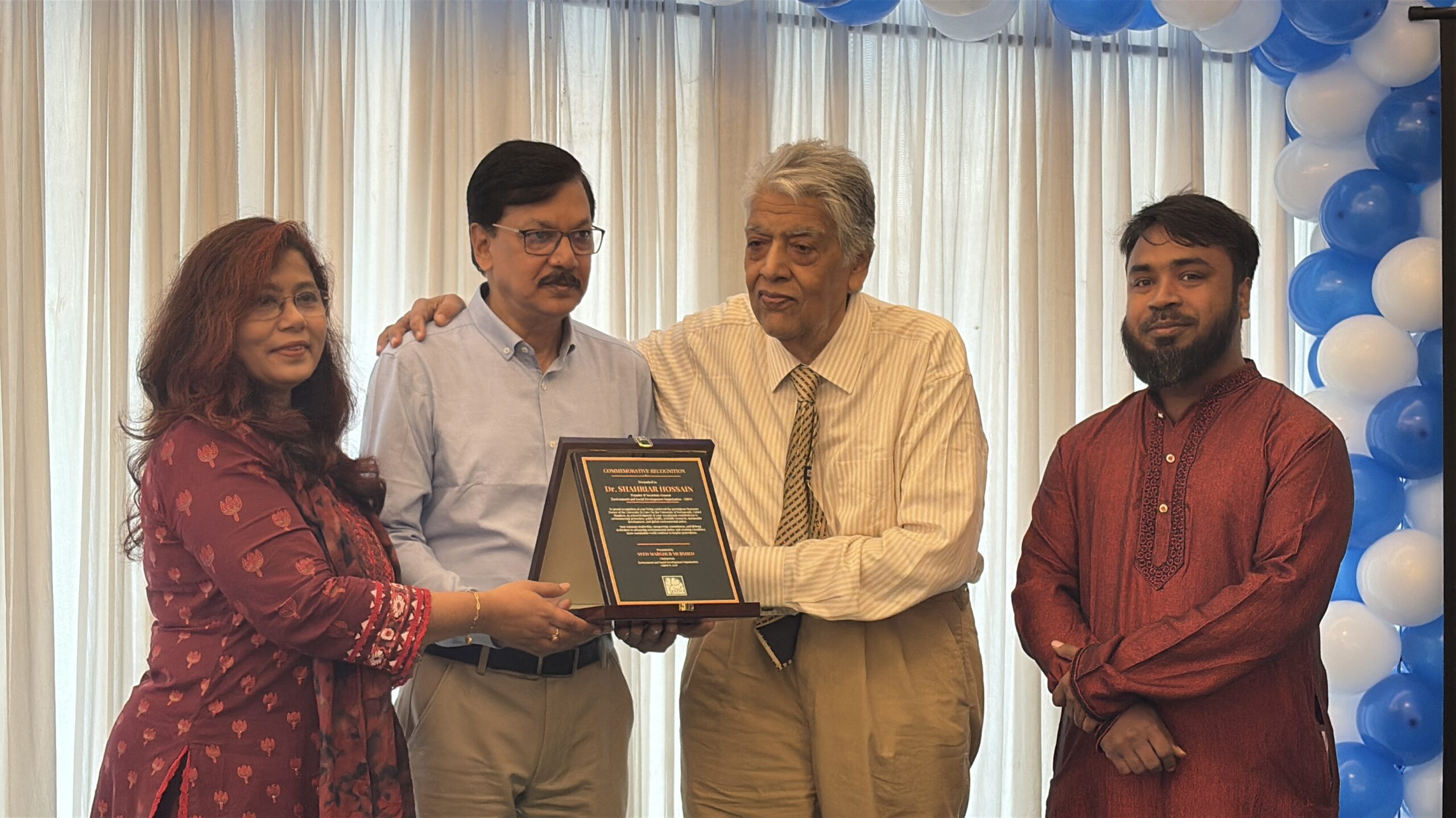 You are currently viewing Dr. Md. Shahriar Hossain Conferred Honorary Doctor of the University by the University of Portsmouth, UK